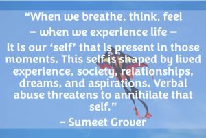 Psychotherapy support for survivors of verbal abuse and trauma.